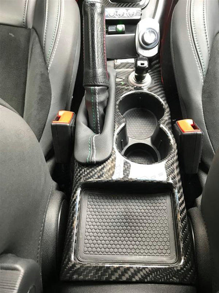 Koshi Carbon Fibre Central Tunnel Hand Brake Cover Frame - Giulietta LHD