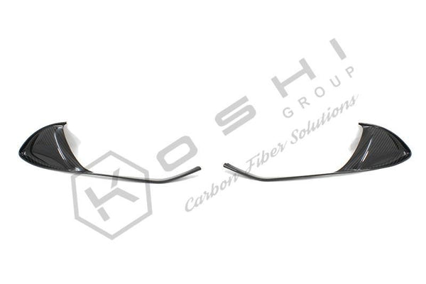 Koshi Carbon Fibre Front Bumper Flaps - 4C