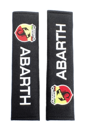 Seat Belt Pads - Abarth - Partsworld-UK - PWPADS-104