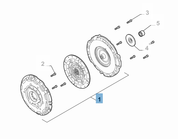 Clutch Kit - Tonale, 500X, Tipo