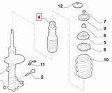 Bump Stop Gaiter - 500 Abarth/Fiat 52063730