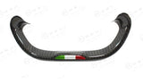Koshi Carbon Fibre Steering Wheel Italian Flag Badge - 4C - Partsworld-UK - AR4C-053.IT