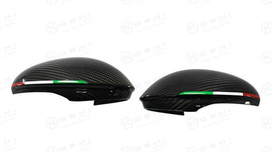 Koshi Carbon Fibre Mirror Caps - Giulia