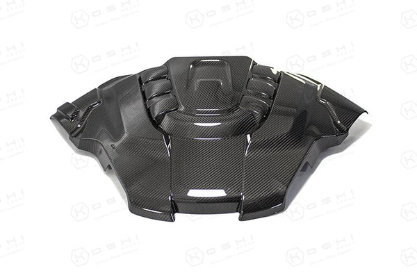 Koshi Carbon Fibre Engine Cover - Giulia QV / Stelvio QV (2018 > )