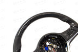 Koshi Carbon Fibre Steering Wheel Upper Part Cover - Giulia / Stelvio