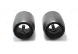 Koshi Carbon Fibre Exhaust Pipe trims - 4C