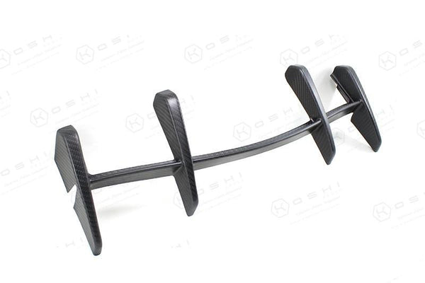 Koshi Carbon Fibre Matte Rear Diffuser Flaps Deflector - 4C