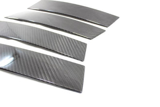 Koshi Carbon Fibre B Door Pillars Frame Trim - Giulia