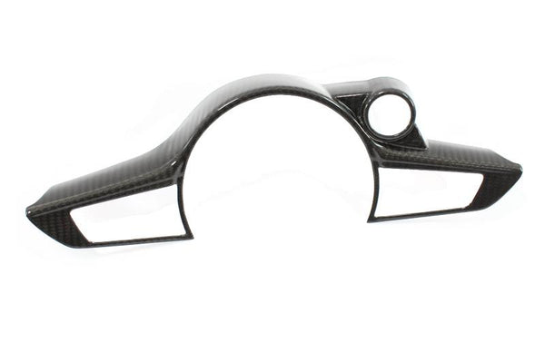 Koshi Carbon Fibre Steering Wheel Trim - Giulia QV / Stelvio QV