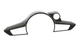 Koshi Carbon Fibre Steering Wheel Trim - Giulia QV / Stelvio QV