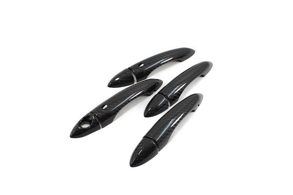 Koshi Carbon Fibre Outside Door Handles Cover Trim - Giulia / Stelvio