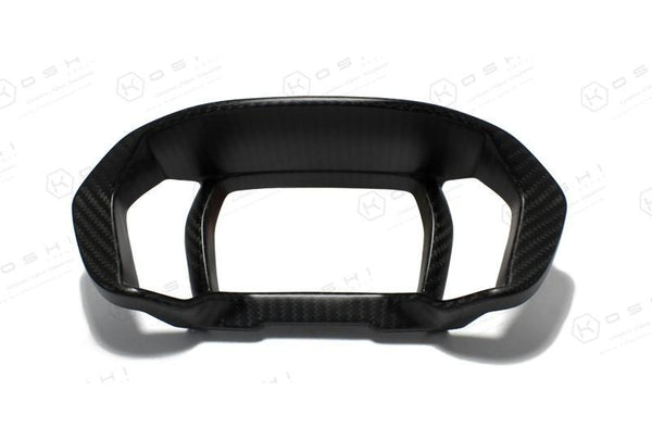 Koshi Carbon Fibre Matte Instrument Gauge Frame - 4C