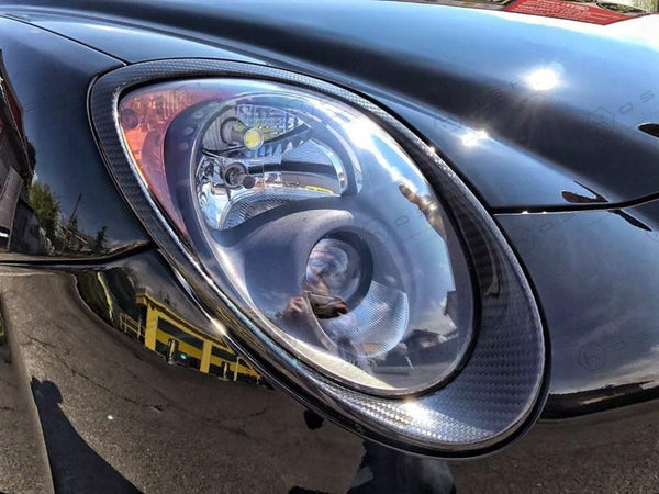 Koshi Carbon Fibre Headlight Trims - Mito