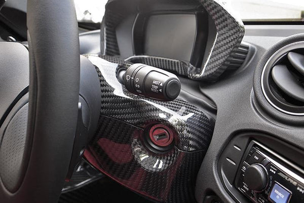 Koshi Carbon Fibre Steering Wheel Shroud - 4C