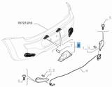 Number Plate Lamp, Nearside