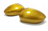 Koshi Carbon Fibre Mirror Covers - Abarth 500 / Grande Punto / Punto Evo