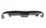 Koshi Carbon Fibre Double Exhaust Diffuser - 500 Abarth (Pre-Facelift, <2015)