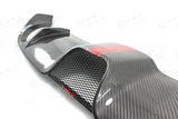 Koshi Carbon Fibre Double Exhaust Diffuser - 500 Abarth (Pre-Facelift, <2015)