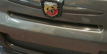 Koshi Carbon Fibre Front Air Intake - 500 Abarth (Pre-Facelift, <2015)