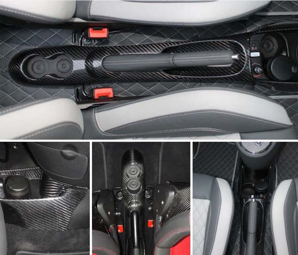 Koshi Carbon Fibre Central Tunnel - 500 Abarth