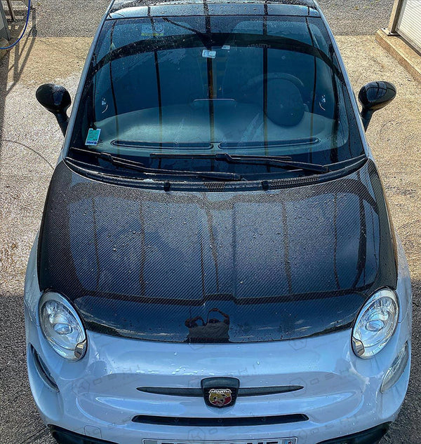 Koshi Carbon Fibre Bonnet - 500 / 595 Abarth