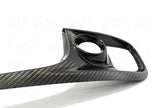 Koshi Carbon Fibre Fog Lights Cover - 500 Abarth (Pre-Facelift, <2015)