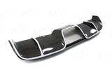 Koshi Carbon Fibre Central Exhaust Diffuser - 595 Abarth 2016>