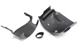 Koshi Carbon Fibre Steering Wheel Shroud - 500/595 Abarth