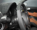 Koshi Carbon Fibre Steering Wheel Shroud - 500/595 Abarth