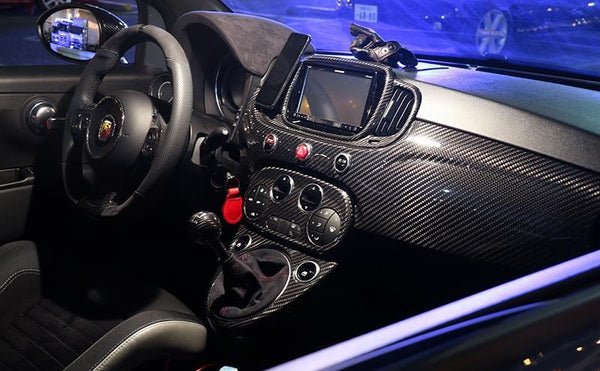 Koshi Carbon Fibre Dashboard LHD - 595 Abarth 2016> (Post-Facelift)