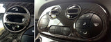 Koshi Carbon Fibre Climate Control Display Frame - 595 Abarth 2016>