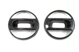 Koshi Carbon Fibre Climate Control Display Frame - 595 Abarth 2016>