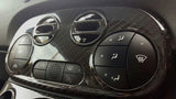 Koshi Carbon Fibre Climate Control Display Frame - 595 Abarth 2016>