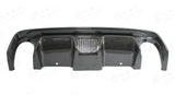 Koshi Carbon Fibre Rear Diffuser - 595 Abarth 2016> (Post-Facelift)