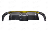 Koshi Carbon Fibre Rear Diffuser - 595 Abarth 2016> (Post-Facelift)
