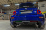Koshi Carbon Fibre Rear Diffuser Lip Cover - 595 Abarth 2016>