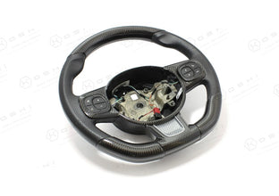 Koshi Carbon Fibre Steering Wheel Trim - 595 Abarth 2016>
