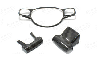 Koshi Carbon Fibre Steering Wheel Trim - 595 Abarth 2016>