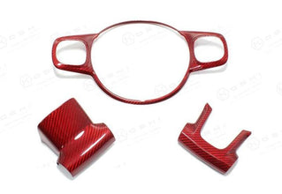 Koshi Carbon Fibre Steering Wheel Trim - 595 Abarth 2016>