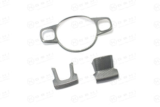 Koshi Carbon Fibre Steering Wheel Trim - 595 Abarth 2016>
