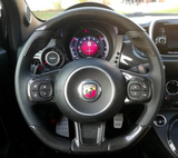 Koshi Carbon Fibre Steering Wheel Insert - 500 Abarth 2016>