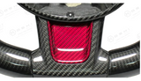 Koshi Carbon Fibre Steering Wheel Insert - 500 Abarth 2016>