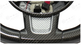 Koshi Carbon Fibre Steering Wheel Insert - 500 Abarth 2016>