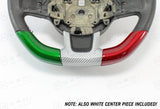 Koshi Carbon Fibre Steering Wheel Sides Cover - 595 Abarth 2016>