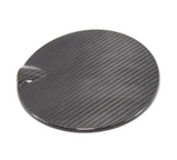 Koshi Carbon Fibre Fuel Cap Cover - Grande / Evo Punto Abarth