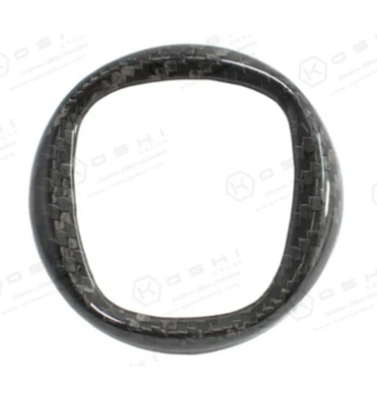 Koshi Carbon Fibre Rear Badge Surround - Grande Punto Abarth