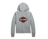 Harley Davidson Women's Logo Pullover Hoodie - Partsworld-UK - HD96147-21VW/022L