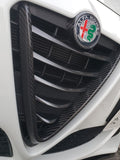 Koshi Carbon Fibre Front Grille Frame Cover - Giulietta 2014>