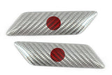 Koshi Carbon Fibre Fender Emblem w/ Choice of Flag
