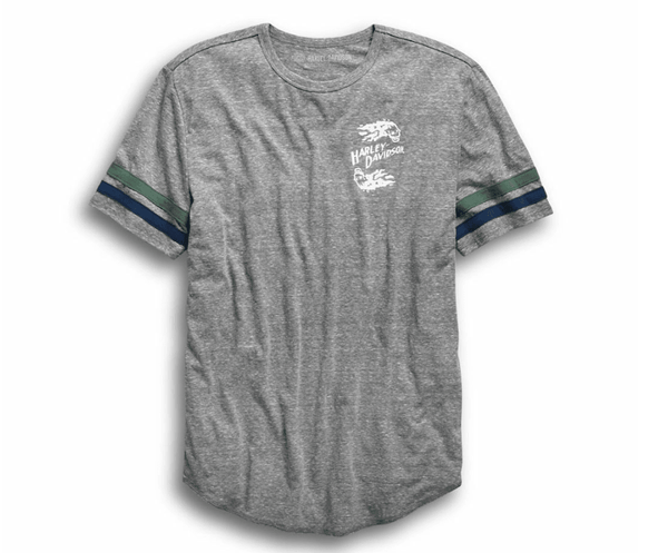 Harley Davidson Men’s Living Fast Slim-Fit Tee - Partsworld-UK - 96663-19VM/000S